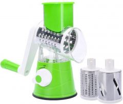 Table Top Drum Multifunctional Roller Vegetable Cutter Hand Crank Home Kitchen Shredder Potato Grater